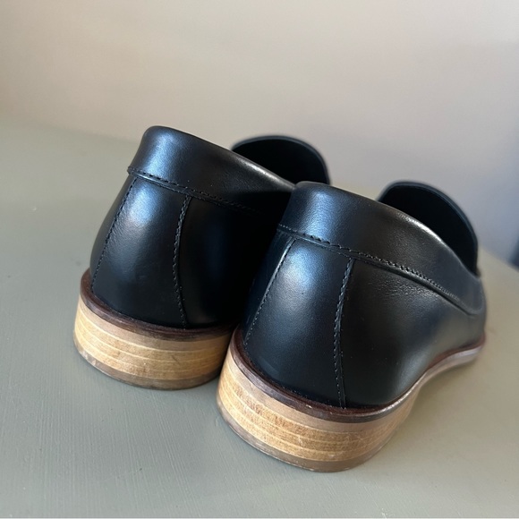 Everlane Italian Leather The Modern Slip On Loafer Black 6.5 - Picture 6 of 10